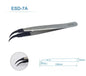 1PC Watch Hands Installation Work Tweezers Straight Elbow Handle Stainless Antistatic Plastic Tweezers ESD - 259 ESD - 259A ESD - 7A