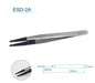 1PC Watch Hands Installation Work Tweezers Straight Elbow Handle Stainless Antistatic Plastic Tweezers ESD - 259 ESD - 259A ESD - 7A