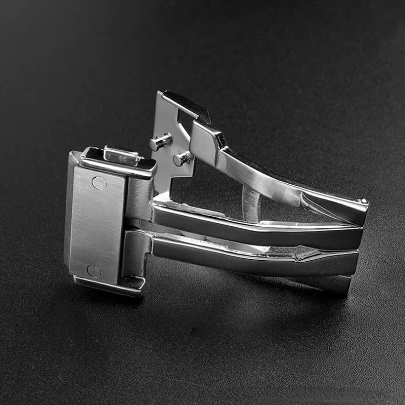 20 22mm Solid Stainless Steel Buckle for Hublot Big Bang Men Women Leather WatchBand Matel Folding Buckle Accessories