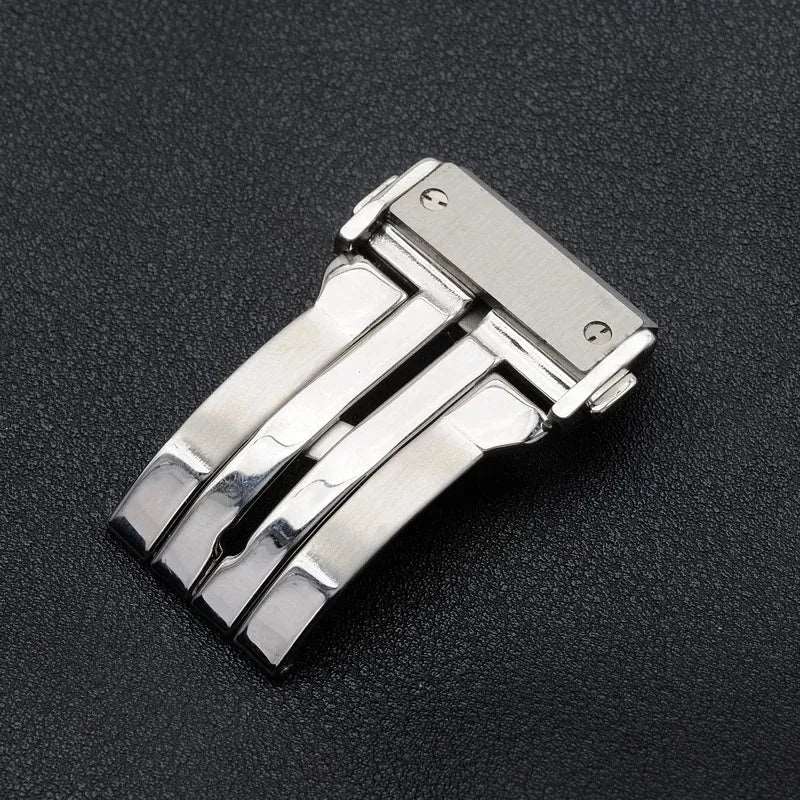 20 22mm Solid Stainless Steel Buckle for Hublot Big Bang Men Women Leather WatchBand Matel Folding Buckle Accessories