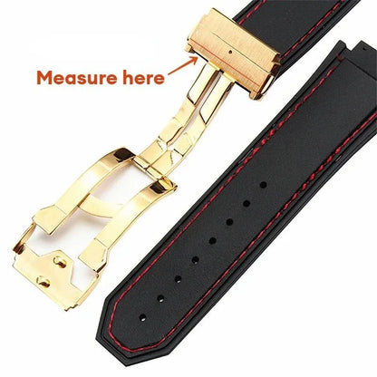 20 22mm Solid Stainless Steel Buckle for Hublot Big Bang Men Women Leather WatchBand Matel Folding Buckle Accessories