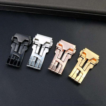 20 22mm Solid Stainless Steel Buckle for Hublot Big Bang Men Women Leather WatchBand Matel Folding Buckle Accessories