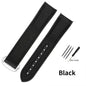 20mm 22mm Rubber Silicone Watch Band Nylon Watchband for Omega Strap Seamaster 300 Speedmaster 8900 9900 8800 Planet Ocean Belt