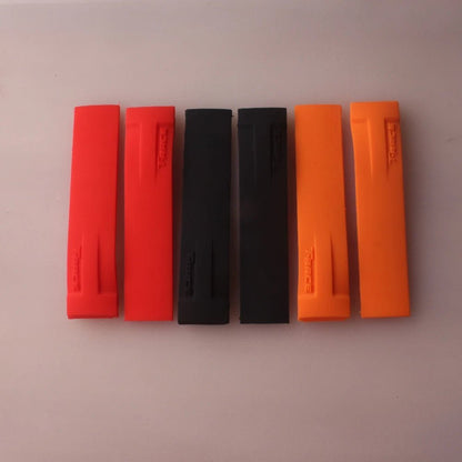 20mm Soft Rubber Silicone Watchband Strap Black Red Orange Waterproof Watch Band for Tissot Strap T048 T - Race T - Sports Bracelets