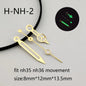 28.5mm SUB Green Glow Hot Selling Green Blue Black dial Silver Gold Rose Gold needle set NH35 and NH36 automatic movement