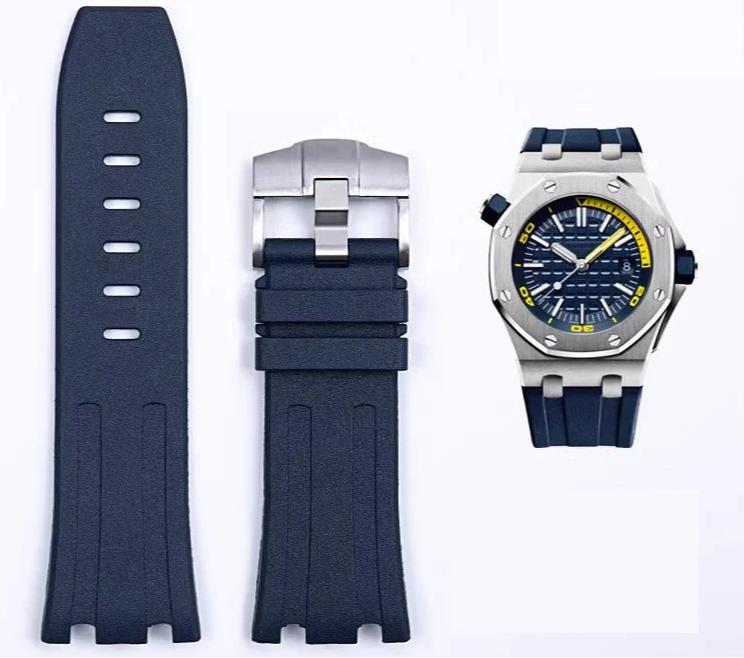 For Audemars and Piguet Royal Oak Strap Original AP 15710 26470 Silicone Rubber Sport Watch Strap 28mm Watchband accessories