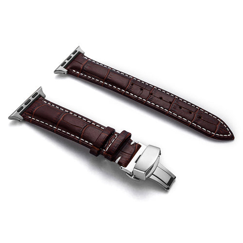 Watch strap leather