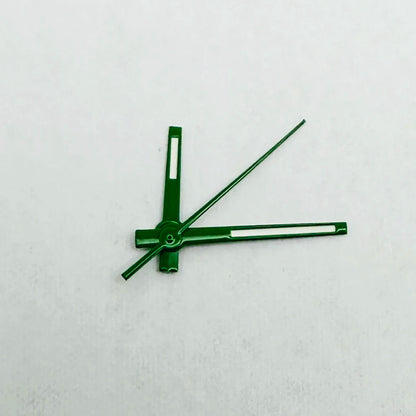 Modified Watch Hands Green Luminous Logbook Needle Silver Gold Rose Watch Accessories for NH35/NH36/4R/7S Movement