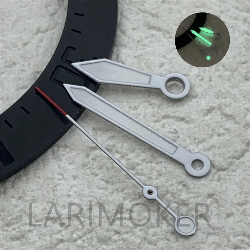 C3 glow-in-the-dark watch hands fit the pilot dial with NH35 NH36 movement watch modification accessories