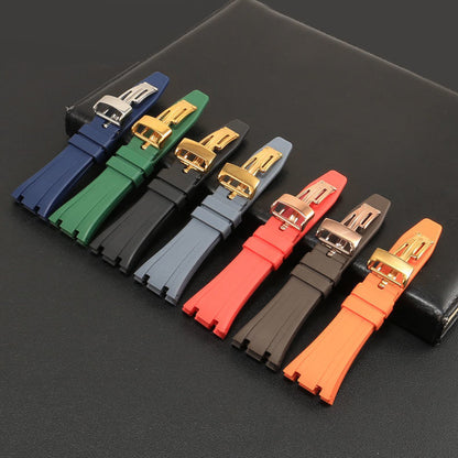 Resin Rubber Silicone Watch Strap