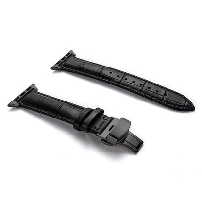 Watch strap leather