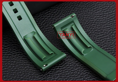 Rubber Watchband  for rolex omega seiko tissot watches band quick release bar