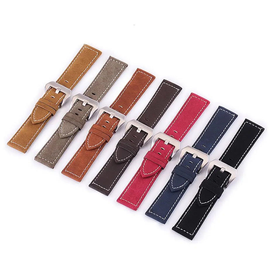 watch strap 18mm 20mm 22mm 24mm frosted calf high-end watch