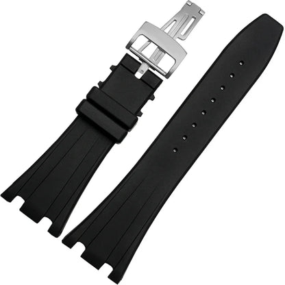 High quality Rubber watch strap 28mm watchband for AP 15703 26470SO Royal Oak offshore men's sports watch strap bracelet