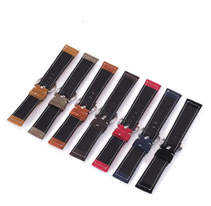 watch strap 18mm 20mm 22mm 24mm frosted calf high-end watch