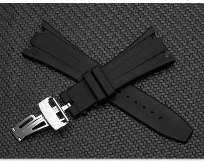 High quality Rubber watch strap 28mm watchband for AP 15703 26470SO Royal Oak offshore men's sports watch strap bracelet