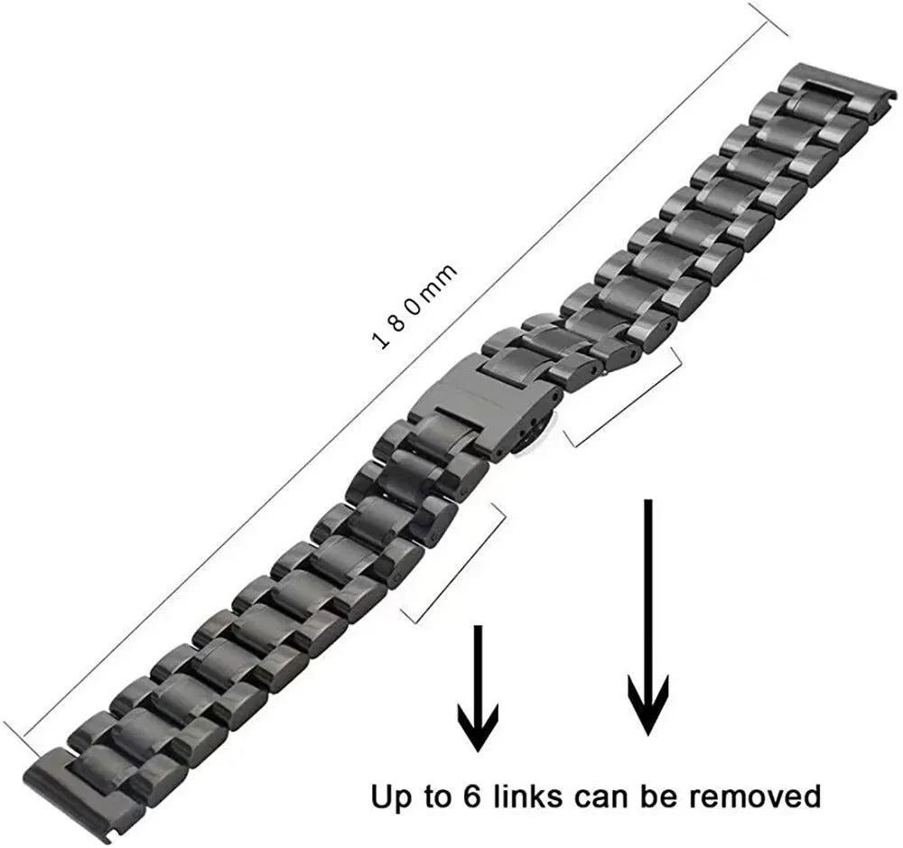 Curved End Watch Strap 12 13 14 15 16 17 18 19 20 21 22 23 24mm Bracelet for LONGINES Stainless Steel Band Metal Wristband