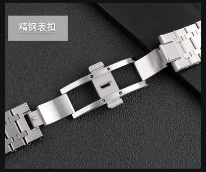 Watch Band For Audemars Piguet AP ROYAL OAK 15400/26331/15500 Solid Stainless Steel Men Bracelet Accessories wristband 26mm