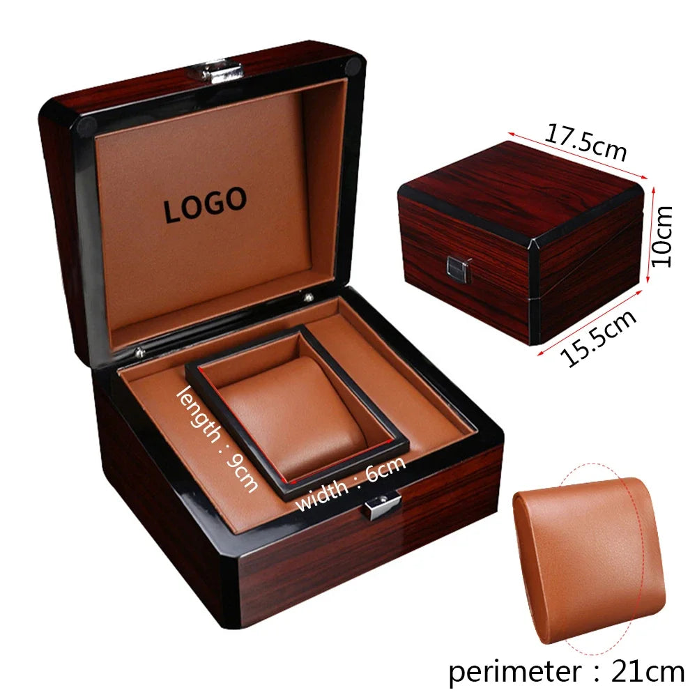 Watch Case Box Storage Watch Stand Watch Gift Box Customization Logo OEM