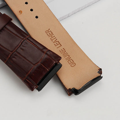 Men's Genuine Cowhide Watchbands for Guess  Series Band  W0040g3/0247g3/0040 G7 22mm Waterproof  Watch Strap