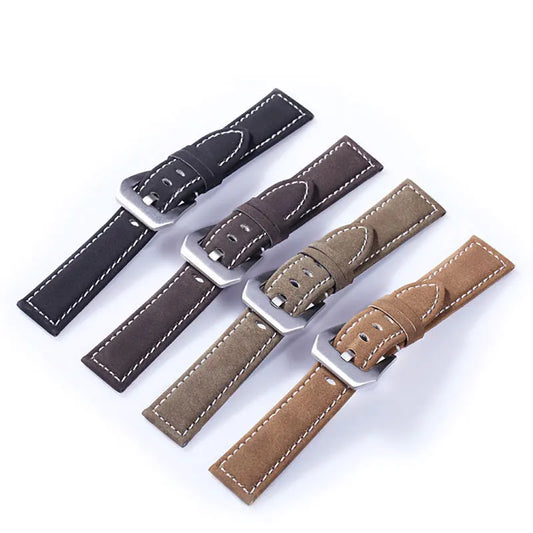 watch strap 18mm 20mm 22mm 24mm frosted calf high-end watch