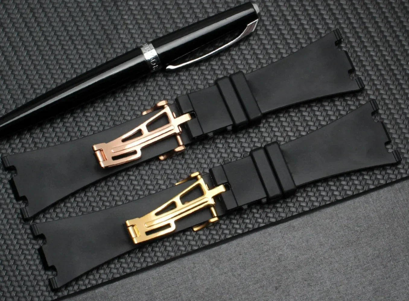 Rubber Watch Strap  For AP  Royal Oak