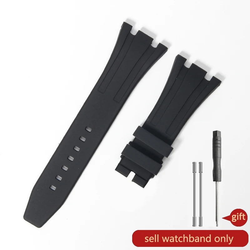 Audemars Piguet Premium Waterproof Silicone Watch Band for Audemars Piguet R | Kişisel Mağaza İsmi - 