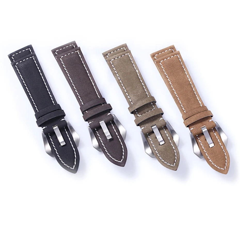 watch strap 18mm 20mm 22mm 24mm frosted calf high-end watch