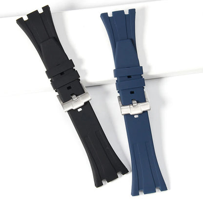 Silicone Watchband for AP for Royal Oak Offshore Replacement Wristband for 15703 Sports Straps Waterproof 27/28/30mm Bracelet