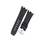 27/28/30mmFluororubber watchband Dedicated interface bracelet Solid precision steel needle buckle for Audemars Piguet Royal Oak