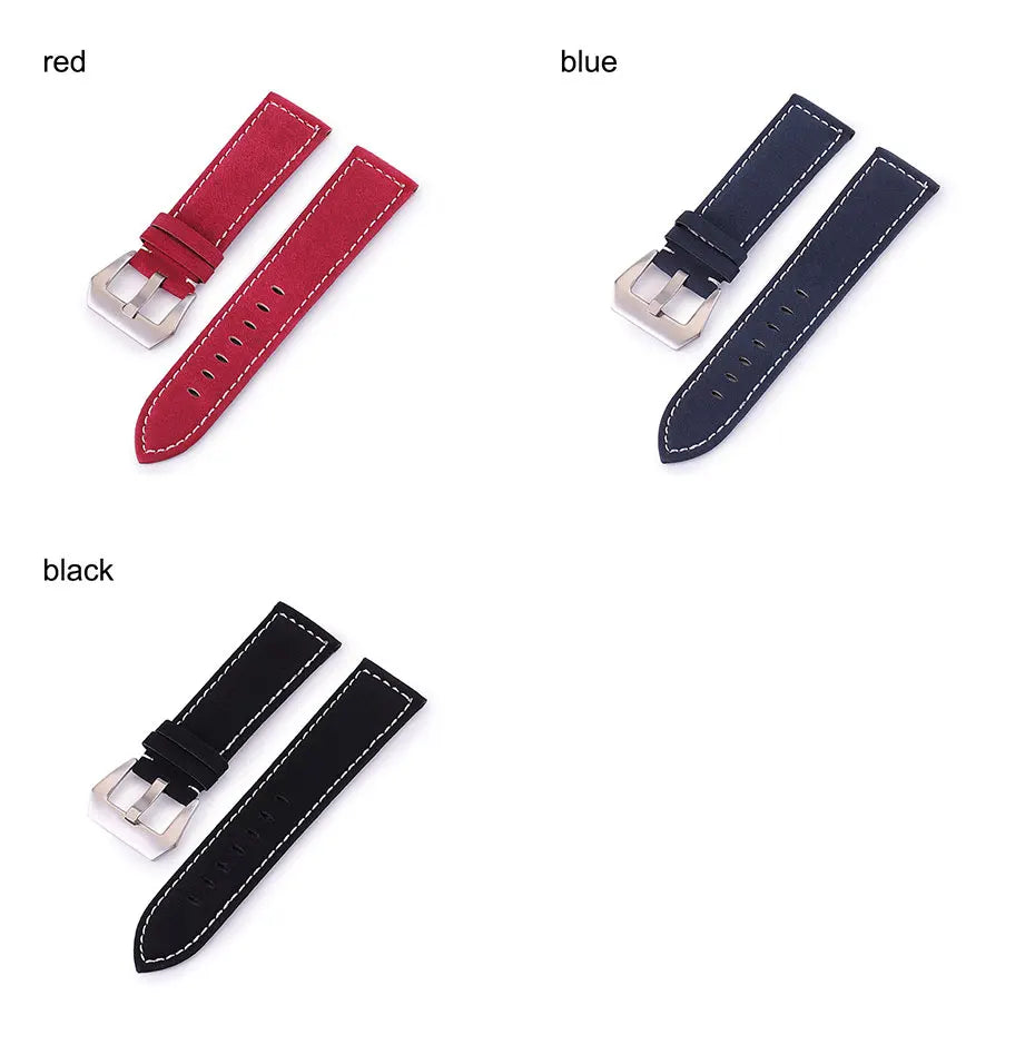 watch strap 18mm 20mm 22mm 24mm frosted calf high-end watch