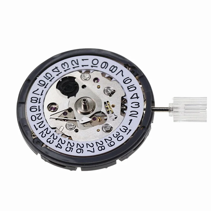 Nh35 Movement Crown At 3.8 at 3 With Date Nh35a Automatic Mechanical For Skx007 Watch Dial Mod Repair Watchmaker