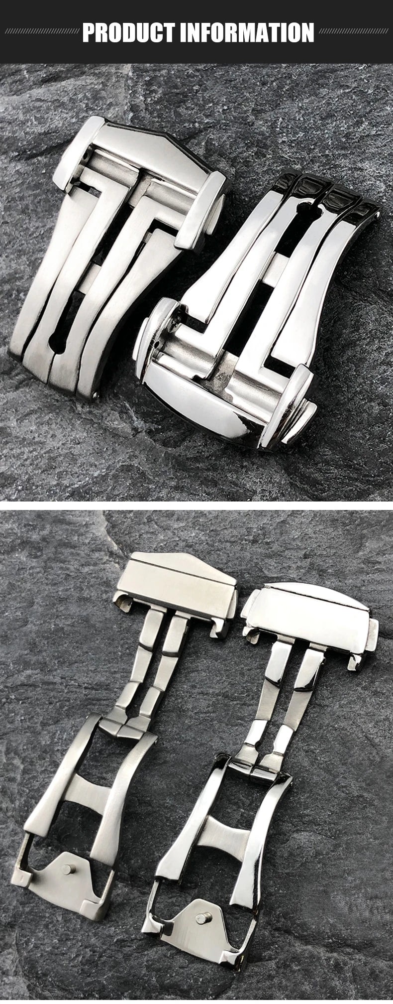 Deployment Watch Buckle Folding Clasp