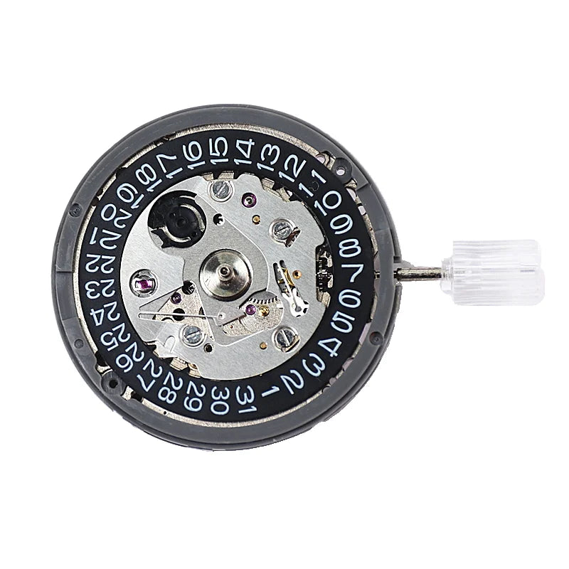 Nh35 Movement Crown At 3.8 at 3 With Date Nh35a Automatic Mechanical For Skx007 Watch Dial Mod Repair Watchmaker