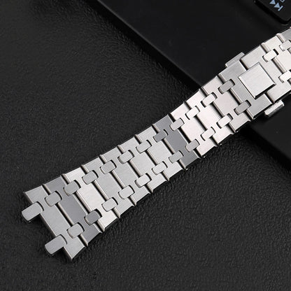 Watch Band For Audemars Piguet AP ROYAL OAK 15400/26331/15500 Solid Stainless Steel Men Bracelet Accessories wristband 26mm