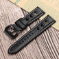 Breathable Retro Wristband Genuine Leather Strap 20mm 22mm 24mm for Samsung Galaxy Watch 6/5/4/3 Women Men's Universal Bracelets