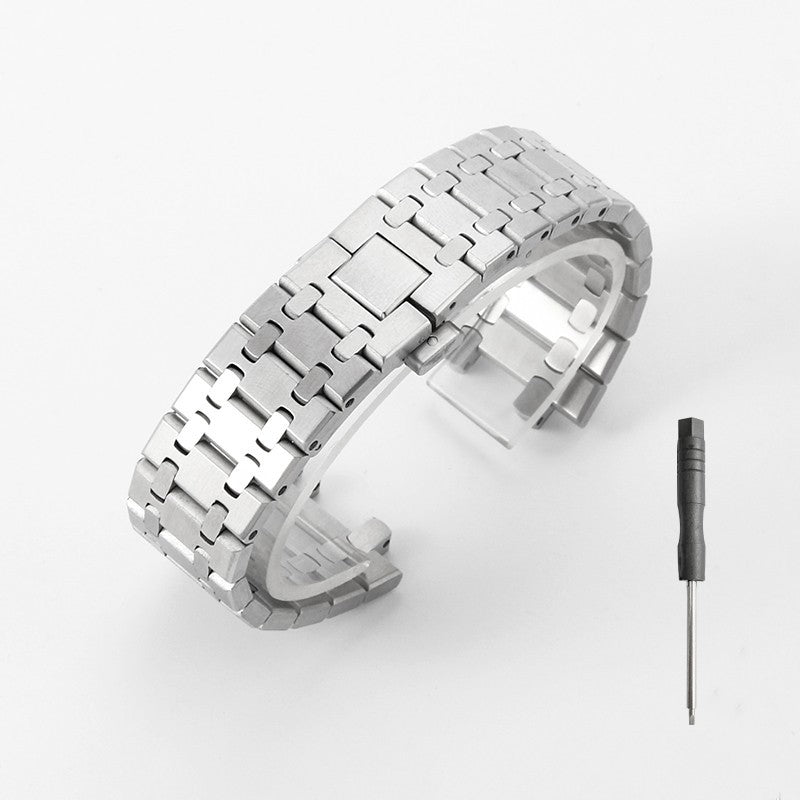 Precision Steel Solid Watch Strap