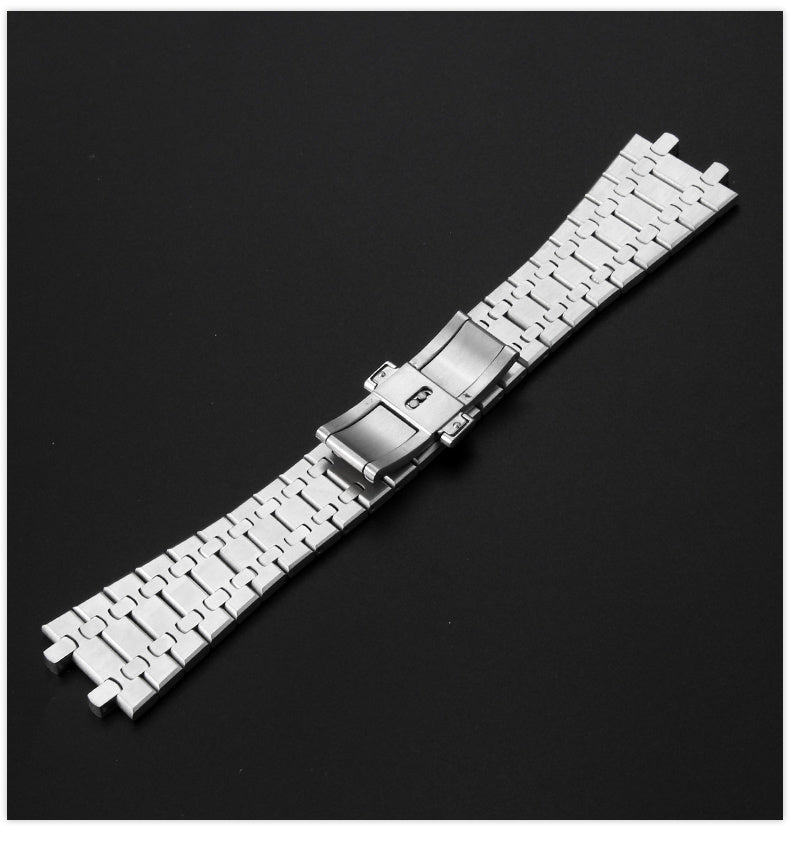 Precision Steel Solid Watch Strap