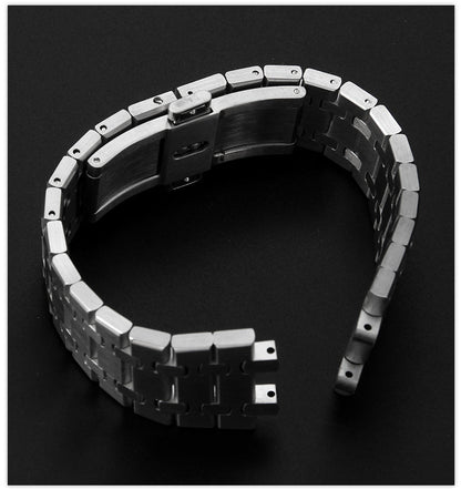 Precision Steel Solid Watch Strap