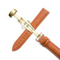 Genuine Leather Strap Men Universal Replacement Watch Band Watch Accessories200000049:201009050#Light Brown Gold;200000051:100016948