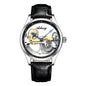 Automatic Mechanical Watch Creative Hollow Male Watch Generation Silicone Band Watch