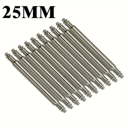 10 Pcs High - Quality 316L Stainless Steel Watch Spring Bars - Diameter 1.8mm - Suitable for Traditional and Smart Watches - Requires AssemblyFH223932