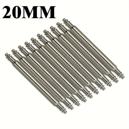 10 Pcs High - Quality 316L Stainless Steel Watch Spring Bars - Diameter 1.8mm - Suitable for Traditional and Smart Watches - Requires AssemblyFH223932