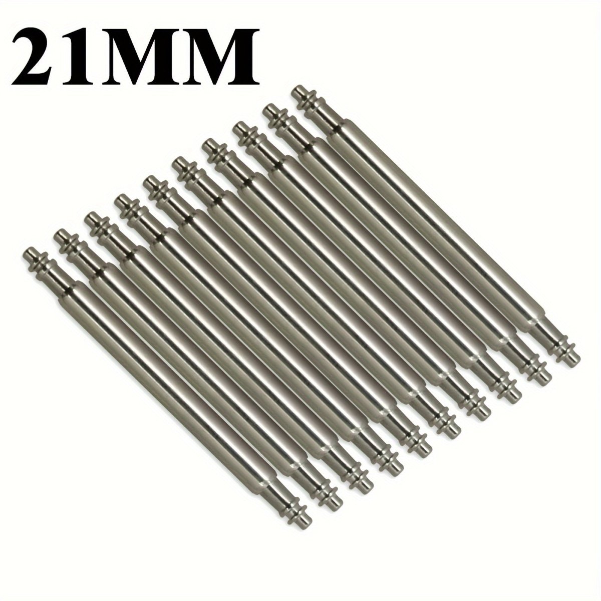 10 Pcs High - Quality 316L Stainless Steel Watch Spring Bars - Diameter 1.8mm - Suitable for Traditional and Smart Watches - Requires AssemblyFH223932