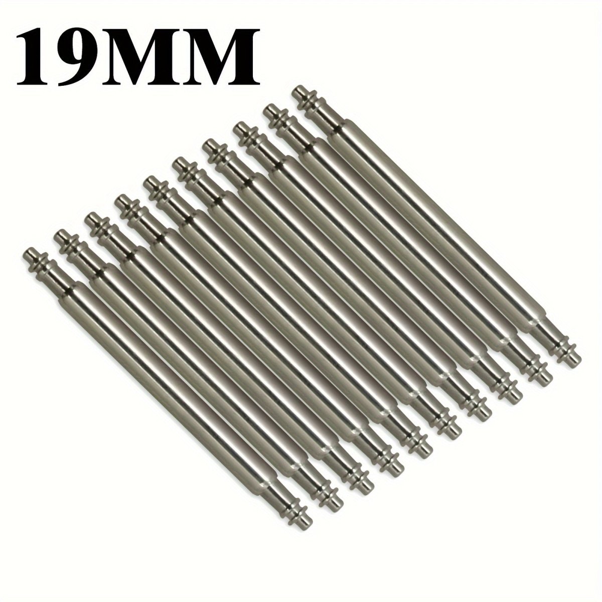 10 Pcs High - Quality 316L Stainless Steel Watch Spring Bars - Diameter 1.8mm - Suitable for Traditional and Smart Watches - Requires AssemblyFH223932