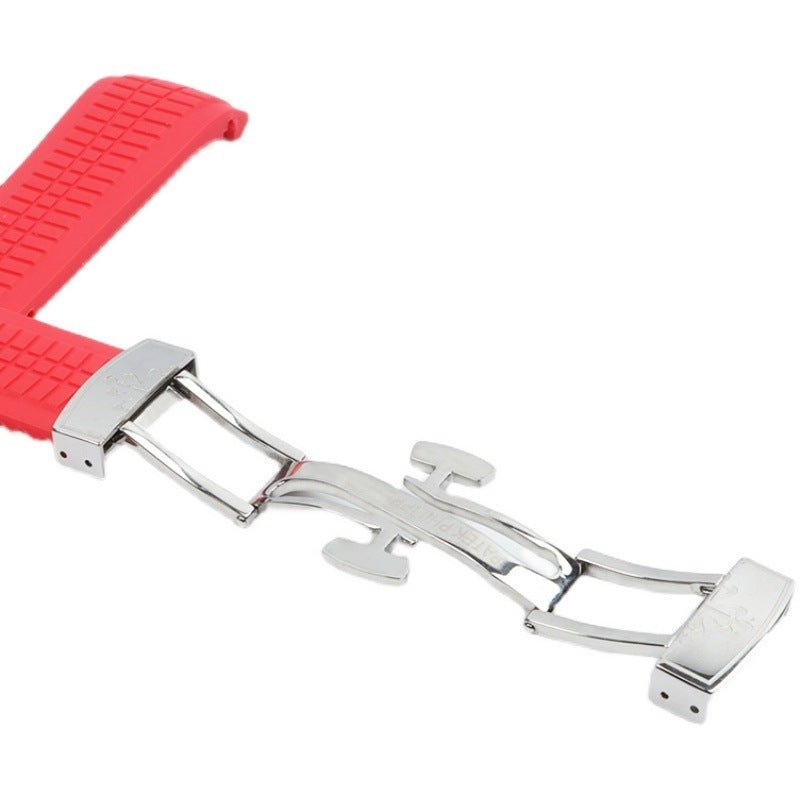 Rubber Watch Strap Baida ''silicone Strap 21mm Folding Buckle