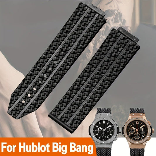 Silicone Watch Band Straps Wristband Replacement For HublotRK211900