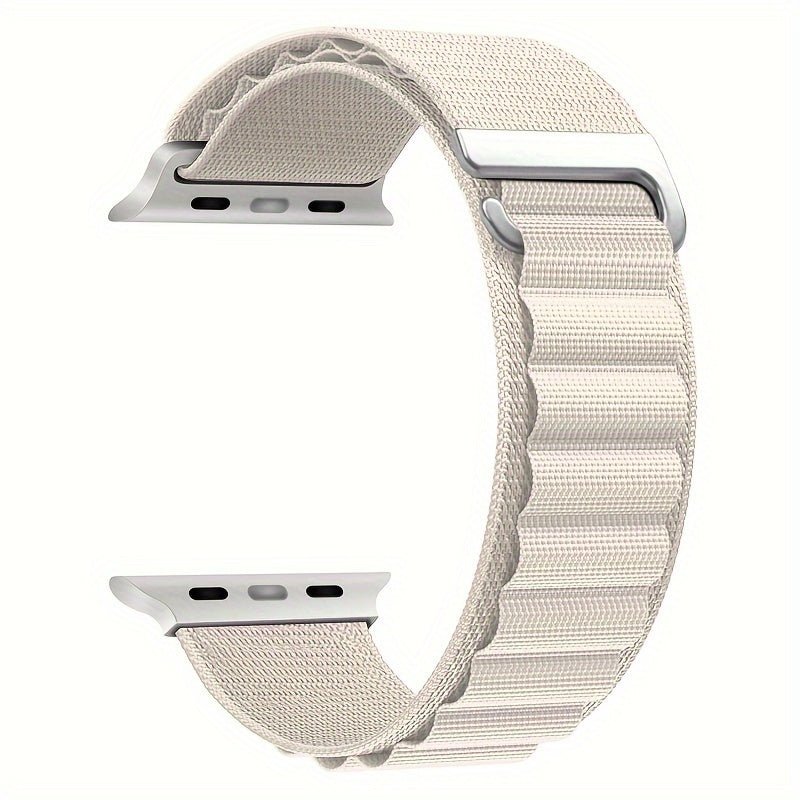 Nylon Sport Loop Band for Apple Watch - Durable, Non - Waterproof Strap with C - Hook Clasp, Compatible for iWatch Ultra/SE/Series 10/9/8/7/6/5/4/3/2/1, Fits 38mm & 40mm ModelsDX300171