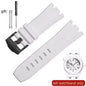 AP Audemars ve Piguet için 15703 kraliyet meşe Offshore5:361385#30x24mm;200000049:1714056674#White - Black - K14