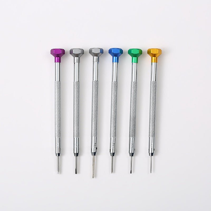 Stainless Steel Mini Screwdriver Set Lightweight And Compact Household Hardware Tools Repair Watch Manual